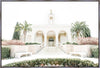 Sweet is The Work Newport Beach California Temple Large Wall Art Gallery Wrap