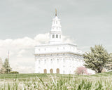 Sweet is The Work Nauvoo Illinois Temple Gallery Wrap