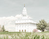 Sweet is The Work Nauvoo Illinois Temple Gallery Wrap