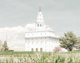 Sweet is The Work Nauvoo Illinois Temple Gallery Wrap