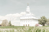 Sweet is The Work Nauvoo Illinois Temple Large Wall Art Gallery Wrap