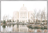 Sweet is The Work Meridian Idaho Temple Large Wall Art Gallery Wrap
