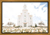 Sweet is The Work Cedar City Utah Temple Gallery Wrap