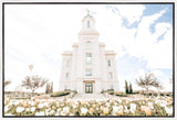 Sweet is The Work Cedar City Utah Temple Gallery Wrap
