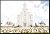 Sweet is The Work Cedar City Utah Temple Large Wall Art Gallery Wrap