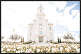 Sweet is The Work Cedar City Utah Temple Large Wall Art Gallery Wrap