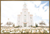 Sweet is The Work Cedar City Utah Temple Large Wall Art Gallery Wrap