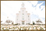 Sweet is The Work Cedar City Utah Temple Large Wall Art Gallery Wrap