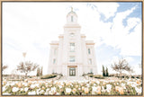 Sweet is The Work Cedar City Utah Temple Large Wall Art Gallery Wrap