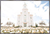 Sweet is The Work Cedar City Utah Temple Large Wall Art Gallery Wrap
