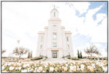 Sweet is The Work Cedar City Utah Temple Large Wall Art Gallery Wrap