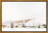 Sweet is The Work Boise Idaho Temple Gallery Wrap