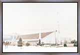 Sweet is The Work Boise Idaho Temple Gallery Wrap