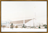 Sweet is The Work Boise Idaho Temple Gallery Wrap