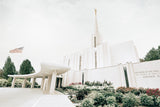 Sweet is The Work Jordan River Utah Temple Gallery Wrap