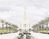 Sweet is The Work Gilbert Arizona Temple Gallery Wrap