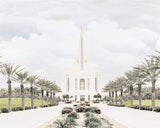 Sweet is The Work Gilbert Arizona Temple Gallery Wrap