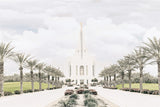Sweet is The Work Gilbert Arizona Temple Gallery Wrap