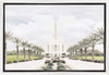 Sweet is The Work Gilbert Arizona Temple Gallery Wrap