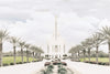 Sweet is The Work Gilbert Arizona Temple Gallery Wrap