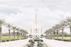 Sweet is The Work Gilbert Arizona Temple Gallery Wrap