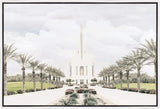 Sweet is The Work Gilbert Arizona Temple Gallery Wrap