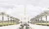 Sweet is The Work Gilbert Arizona Temple Large Wall Art Gallery Wrap