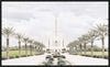 Sweet is The Work Gilbert Arizona Temple Large Wall Art Gallery Wrap