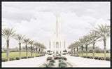 Sweet is The Work Gilbert Arizona Temple Large Wall Art Gallery Wrap