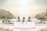 Sweet is The Work Denver Colorado Temple Gallery Wrap