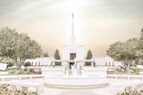 Sweet is The Work Denver Colorado Temple Gallery Wrap