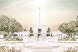 Sweet is The Work Denver Colorado Temple Large Wall Art Gallery Wrap