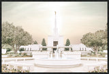 Sweet is The Work Denver Colorado Temple Large Wall Art Gallery Wrap