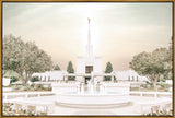Sweet is The Work Denver Colorado Temple Large Wall Art Gallery Wrap