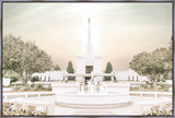 Sweet is The Work Denver Colorado Temple Large Wall Art Gallery Wrap