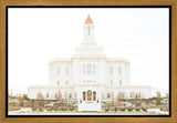 Sweet is The Work Deseret Peak Utah Temple Gallery Wrap