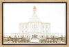 Sweet is The Work Deseret Peak Utah Temple Gallery Wrap