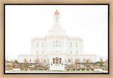 Sweet is The Work Deseret Peak Utah Temple Gallery Wrap