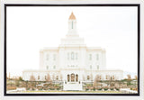 Sweet is The Work Deseret Peak Utah Temple Gallery Wrap