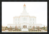 Sweet is The Work Deseret Peak Utah Temple Gallery Wrap