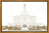 Sweet is The Work Deseret Peak Utah Temple Gallery Wrap