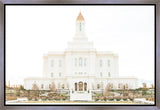 Sweet is The Work Deseret Peak Utah Temple Gallery Wrap