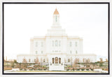 Sweet is The Work Deseret Peak Utah Temple Gallery Wrap