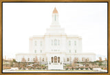 Sweet is The Work Deseret Peak Utah Temple Gallery Wrap