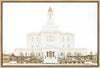 Sweet is The Work Deseret Peak Utah Temple Gallery Wrap