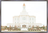 Sweet is The Work Deseret Peak Utah Temple Gallery Wrap