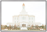Sweet is The Work Deseret Peak Utah Temple Gallery Wrap
