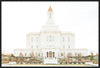 Sweet is The Work Deseret Peak Utah Temple Large Wall Art Gallery Wrap
