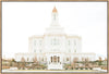 Sweet is The Work Deseret Peak Utah Temple Large Wall Art Gallery Wrap