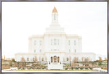 Sweet is The Work Deseret Peak Utah Temple Large Wall Art Gallery Wrap